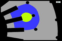 Fault origin between slot and bolt